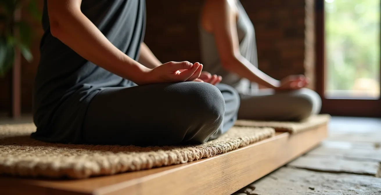 Différentes postures de méditation alternatives pour soulager les douleurs