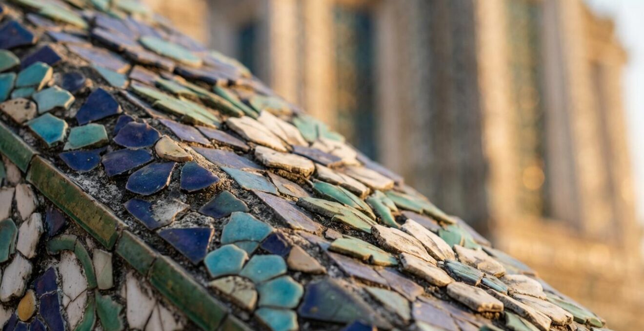 Temple Wat Arun illuminé par la lumière dorée du coucher de soleil reflétée sur le fleuve Chao Phraya